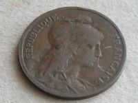Лот: 20009888. Фото: 2. Монета 5 сантим пять Франция 1900... Монеты