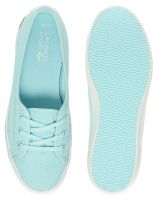 Лот: 3955428. Фото: 2. Бирюзовые кеды Lacoste Ziane. Женская обувь
