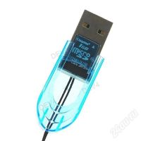 Лот: 351291. Фото: 3. Мини кардридер USB / microSD. Компьютеры, оргтехника, канцтовары