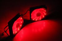 Лот: 10290112. Фото: 3. Вентилятор LED cooler RED 9x9... Компьютеры, оргтехника, канцтовары