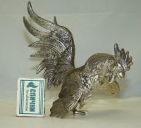 Лот: 12675997. Фото: 2. Фигурка скульптура винтажная Петух... Антиквариат
