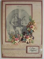 Лот: 1046911. Фото: 3. Поздравительная открытка ручной... Сувениры, подарки