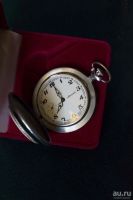 Лот: 17568433. Фото: 2. Карманные часы "Молния", с гербом... Часы, аксессуары