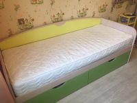 Лот: 11751355. Фото: 3. Продам детскую кровать с ящиками... Мебель