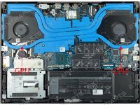 Лот: 20854702. Фото: 3. Вентилятор Dell G7 17 7790 CPU... Компьютеры, оргтехника, канцтовары