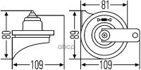 Лот: 21931315. Фото: 2. Звуковой Сигнал,Комплект 400/500Гц... Автозапчасти