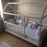 Лот: 11404591. Фото: 4. кровать-домик из сосны. Новый!. Красноярск