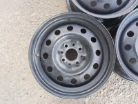 Лот: 24875262. Фото: 3. 4/98 R14 - 4 Диска штампованных... Авто, мото, водный транспорт