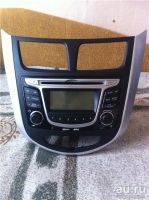 Лот: 16824363. Фото: 2. Штатная магнитола hyundai solaris... Автозвук