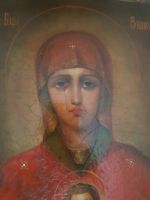 Лот: 12677863. Фото: 5. Икона. Богоматерь Знамение. Оригинал...