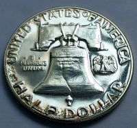 Лот: 19697012. Фото: 6. Монета США 50 центов 1960 год...