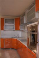 Лот: 9678413. Фото: 2. кухонный гарнитур оранжевое настроение. Кухонная мебель