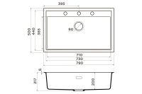 Лот: 24373903. Фото: 2. Мойка врезная OMOIKIRI Sintesi. Сантехника, водопровод