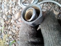 Лот: 11150839. Фото: 2. Оболочка хромированная латунь... Сантехника, водопровод