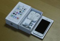 Лот: 6953691. Фото: 2. Iphone 5s silver 16Gb. Смартфоны, связь, навигация
