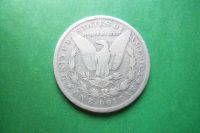 Лот: 16945354. Фото: 2. США 1 доллар 1896 г. О,серебро... Монеты