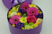 Лот: 6665301. Фото: 2. FlowerBox Цветочная коробка Коробка... Цветы, букеты