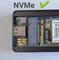 Лот: 24769718. Фото: 10. Внешний корпус SSD M.2 с большим...