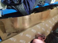 Лот: 16385393. Фото: 2. Медный лист 0,8мм, режем в размер. Строительные материалы