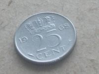 Лот: 15859800. Фото: 8. Монета 25 цент Нидерланды 1968...