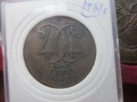 Лот: 19277623. Фото: 2. 1-Скилинг км 1771Г Дания. Монеты