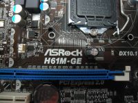 Лот: 13676399. Фото: 2. Материнская плата 1155 AsRock... Комплектующие