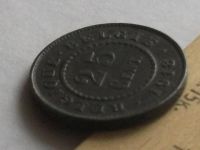 Лот: 16070057. Фото: 3. Монета 25 сантим Бельгия 1918... Коллекционирование, моделизм