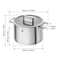 Лот: 25790536. Фото: 6. Кастрюля 24см, 6 л, ZWILLING Vitality
