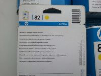 Лот: 7795936. Фото: 3. Картридж HP 82 C4913A yellow... Компьютеры, оргтехника, канцтовары