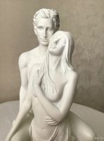 Лот: 11976810. Фото: 5. Статуэтка Влюблённые The Leonardo...