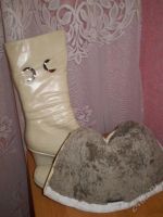 Лот: 35988. Фото: 3. сапоги зимние на танкетке! полностью...