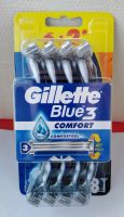 Лот: 15425312. Фото: 3. Gillette Blue3 Comfort набор одноразовых... Красота и здоровье
