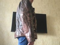 Лот: 9365856. Фото: 4. Кожаная куртка, косоворотка из... Красноярск