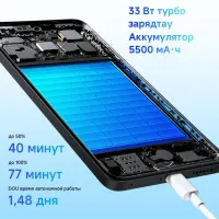 Лот: 25371475. Фото: 4. Xiaomi Redmi Note 14 4G NFC 256Гб...