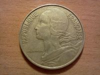 Лот: 6424187. Фото: 2. 20 сантим франция. Монеты
