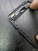 Лот: 10142290. Фото: 3. Задняя часть корпуса Philips W732. Смартфоны, связь, навигация