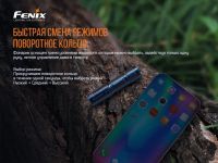 Лот: 21441109. Фото: 6. Фонарь Fenix E01 V2.0, синий...