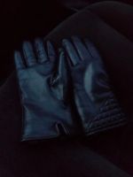 Лот: 9006099. Фото: 7. Очень хорошие новые чёрные перчатки...