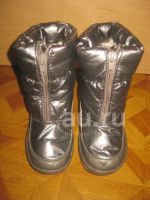 Лот: 19666423. Фото: 2. теплые зимние сапожки с натур... Обувь