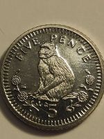 Лот: 25124579. Фото: 2. 5 пенсов 2003 г. Гибралтар. Монеты