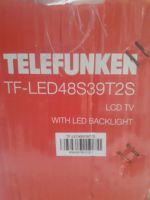 Лот: 20021638. Фото: 2. Телевизор Telefunken tf-led48s39t2s. ТВ и видео