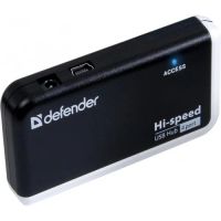 Лот: 4423133. Фото: 2. USB Разветвитель Defender Quadro... Периферия