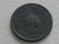 Лот: 19826906. Фото: 7. Монета 2 два филлер Венгрия 1901...