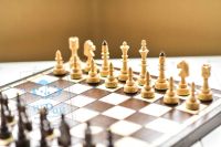 Лот: 11612796. Фото: 9. Шахматы Индия 47 см