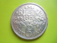 Лот: 3562964. Фото: 4. Латвия 5 лат 1931 г.,серебро,подлинник... Красноярск