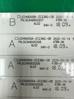 Лот: 25556211. Фото: 2. Новый комплект,0362,LED49D05A... Запчасти для бытовой техники