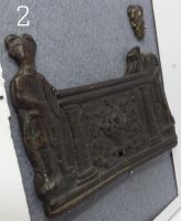 Лот: 20274585. Фото: 2. Накладка на мебель, бронза, старинная... Антиквариат