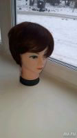 Лот: 12806878. Фото: 2. Парик каштановый короткий. Аксессуары