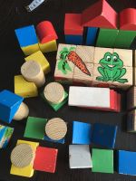 Лот: 21767328. Фото: 2. Кубики деревянные для малыша. Игрушки