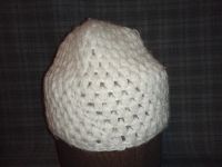 Лот: 18618570. Фото: 6. Шапочка на весну, ажурная, вязаная